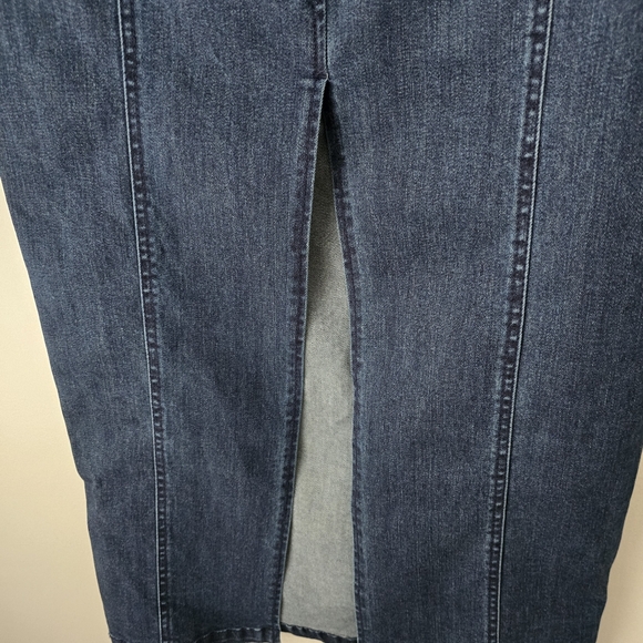 Belle Vere Classic Denim Midi Skirt S - Picture 5 of 7